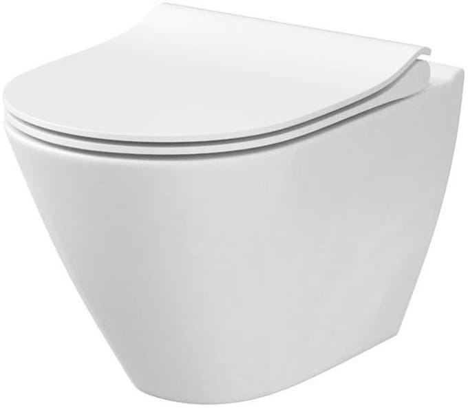 Cersanit City - Hangend toilet met SoftClose zitting, CleanOn, wit K701-104