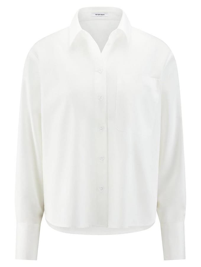 Blouse Van Peter Hahn wit