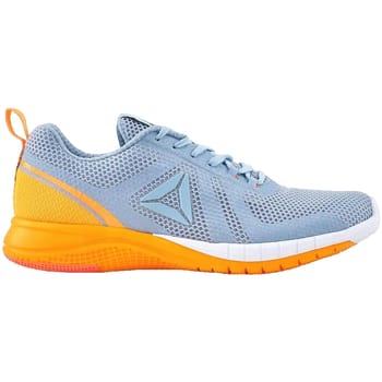 Reebok Print Run 2 Lace-Up Grijs Synthetisch Dames Hardlooptrainers BD4545
