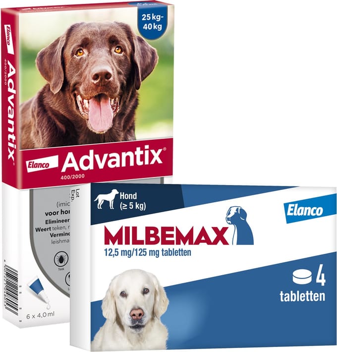 Elanco Preventiepakket Hond 25 - 40 kg