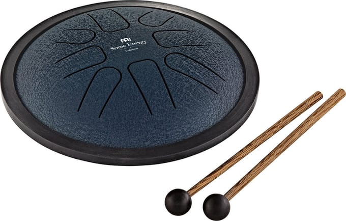 Meinl SSTD2NB – Small Steel Tongue Drum 7" (G‑Minor, Marineblauw)