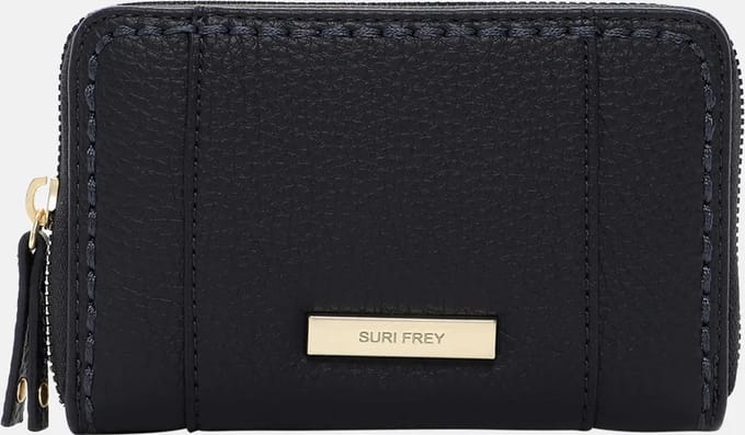 SURI FREY Portemonnee Ginny Zip Around Wallet Navy Donkerblauw