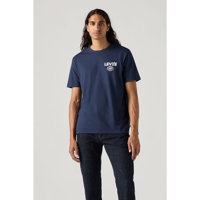 Levi's Graphic Crewneck Tee Coolmax Ssnl Hl Logo Taglia: M | Magliette basic Outlet | Uomo
