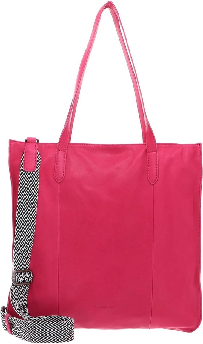 FREDsBRUDER Leren Schoudertas Jeren Shopper Strong Pink Roze