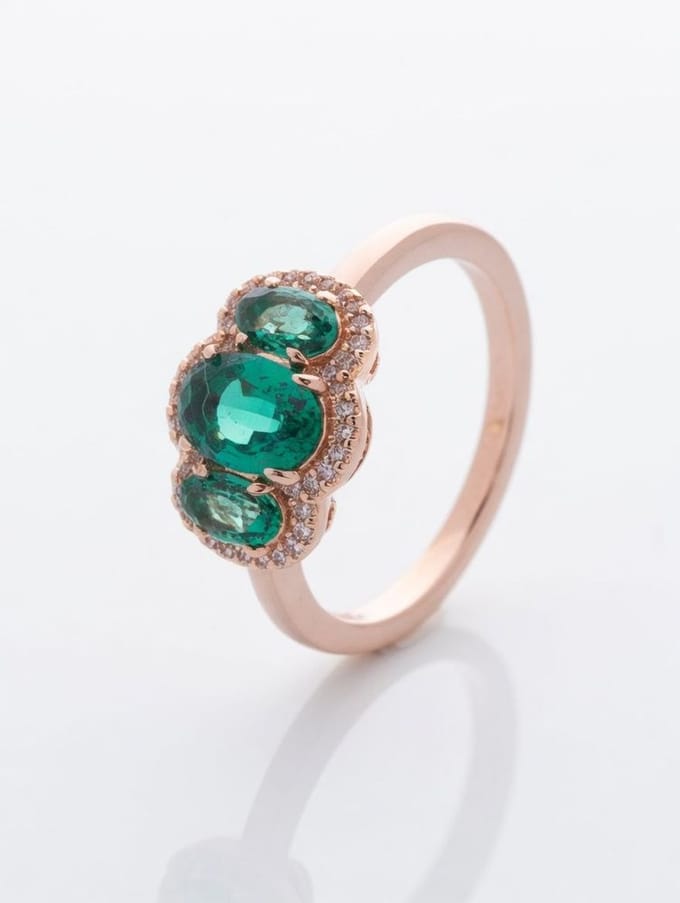 Pandora Ring Rosé Goud