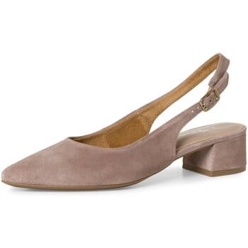 Tamaris Slingback Pumps taupe Leer - Dames - Maat 36