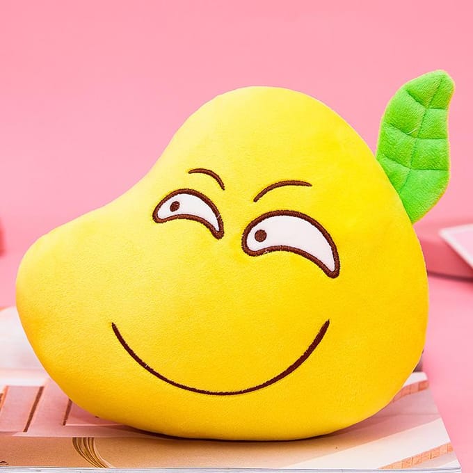 Poppen donskatoen vulling Boetiek poppenmachine pop schattige pop fruit pluche pop speelgoed S ，