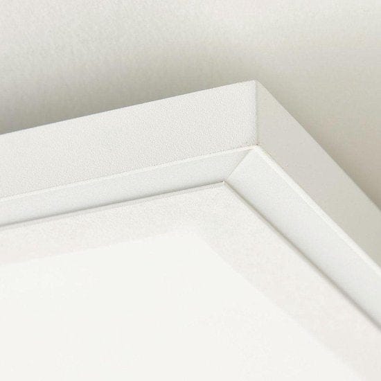 Brilliant LANETTE - Plafondlamp LED - Wit - IP20 - 60 x 60 x 5 cm