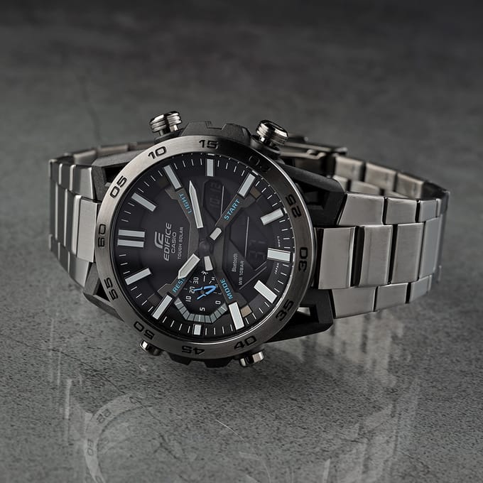 Casio Edifice Suspension ECB-2000DC-1AEF Herenhorloge 51 mm - Grijs