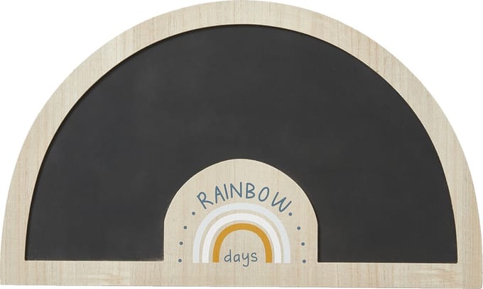 Vertbaudet Leisteen - Regenboog - 60x36 - holz