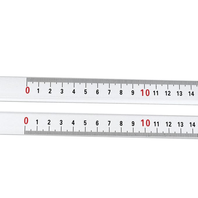 Équerre réglable 600 mm 2 en 1 Règle d'angle réglable Équerre de marquage type T pour le travail du bois la construction white