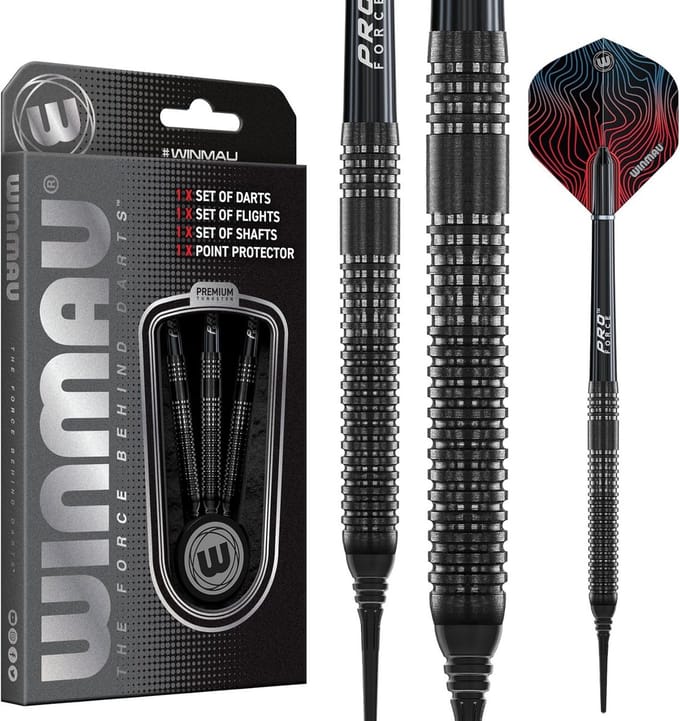 Professionele Tungsten Softtip Darts Set 19g/21g met Vluchten en Shafts