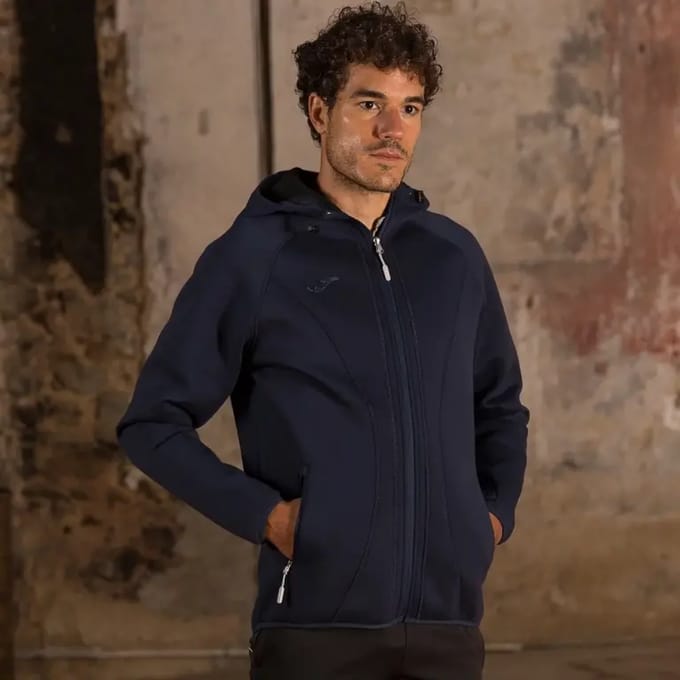 Joma Basilea Jas Blauw M Man