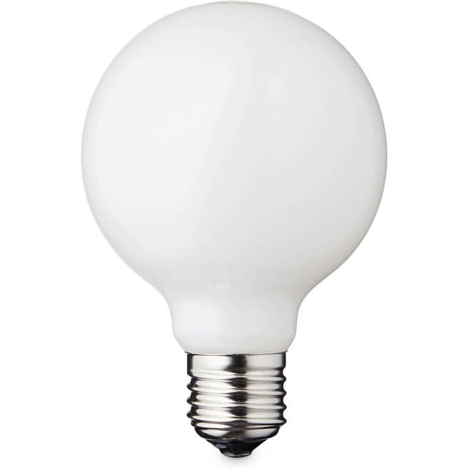 DESIGN BY US LED lamp Globe, E27, Ø 8 cm, mat 5,2 W 2.200 K