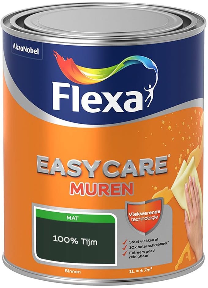 Flexa - Easycare Muren - 100% Tijm - Mengverf - 1 L