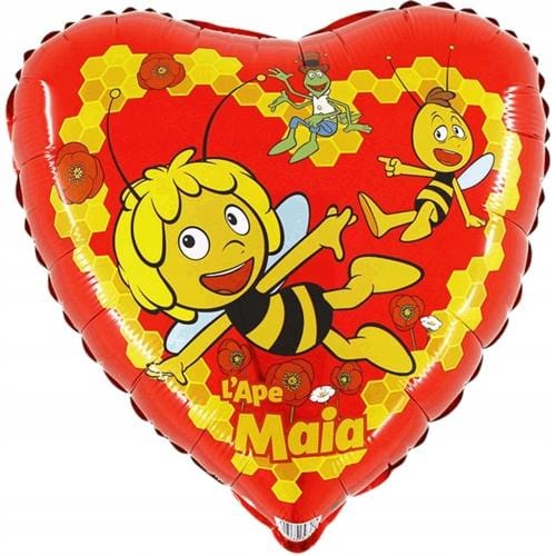 Ballon en Aluminium Cœur de Mai, 18  1 Pièce