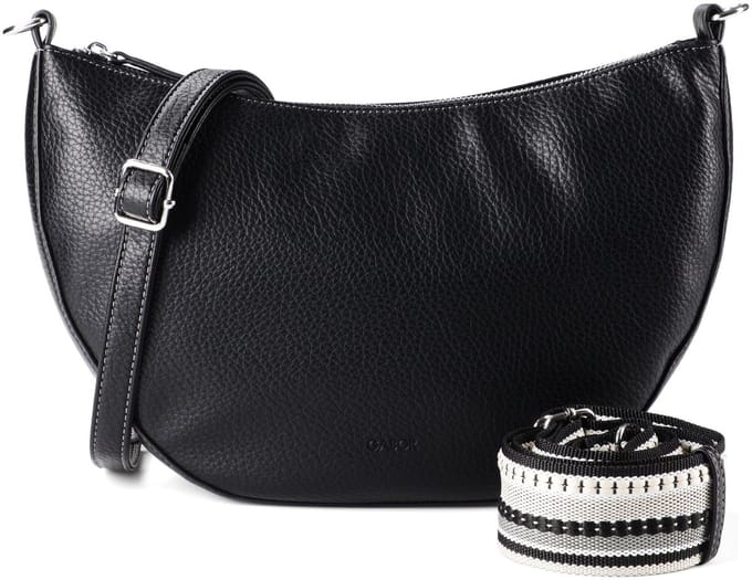 Gabor schoudertas Linda Summer Cross Bag Black zwart