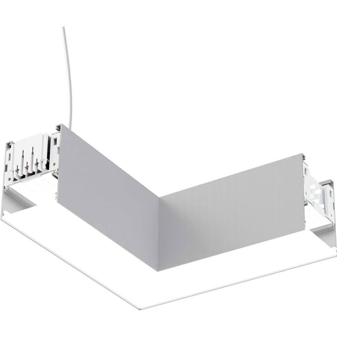 The Light Group SLC LED-hoekmodule Click L, AC, aansluiting rechts, wit, Feed