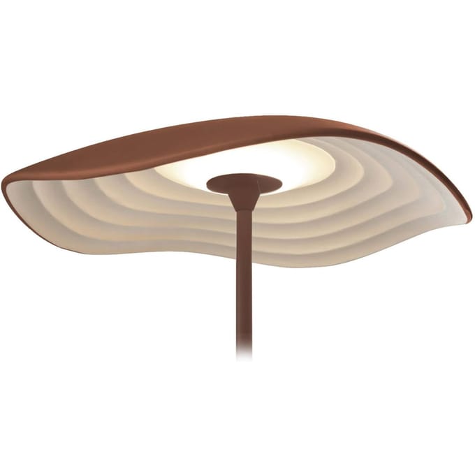 Bover LED tafellamp Valentina M/29, terracotta/wit