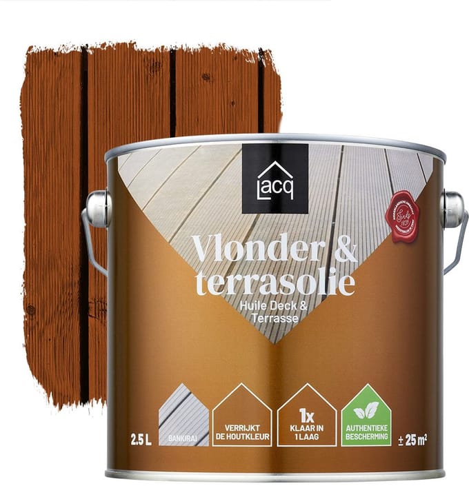 Lacq Vlonder & Terrasolie Bankirai 2,5 liter