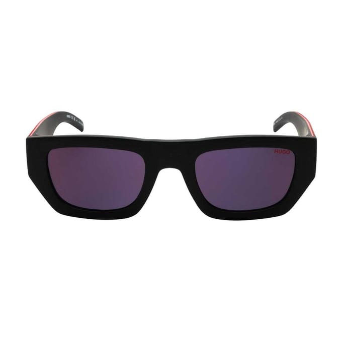 Hugo Boss Heren Zonnebril met Sp glazen (Zwart)