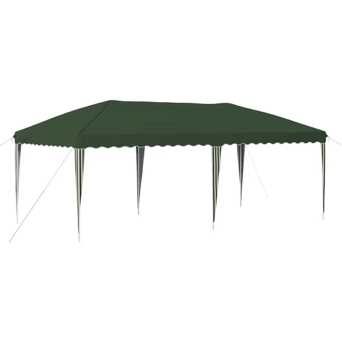 vidaXL - Pop-up - Feesttent - 575 - x - 290 - x - 245 - cm - Groen