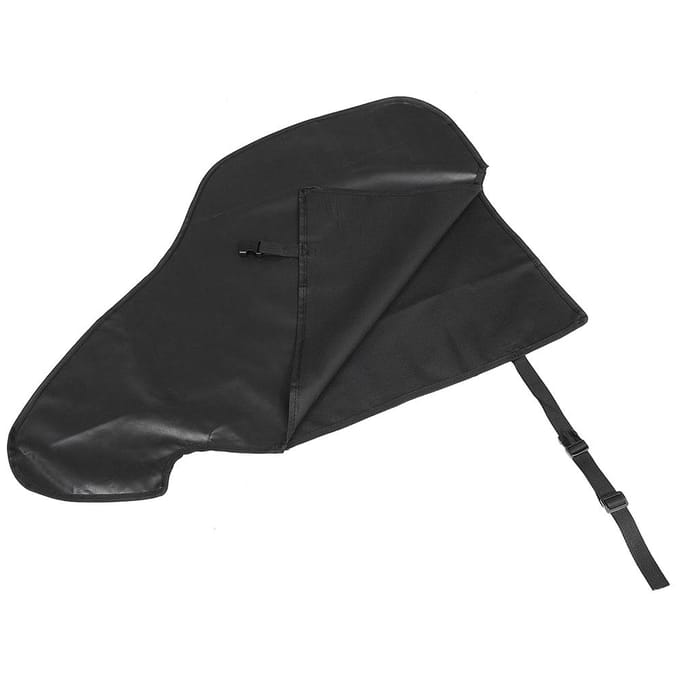 Waterdichte caravan-trekhaakhoes PVC-aanhanger-trekhaak-koppelingsslot zwart