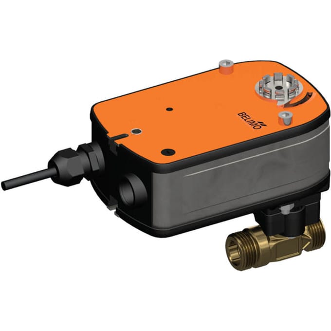 Belimo Regelklep G3/4 Kvs0.4 24VAC/DC Fail-Safe 150s 2-10V 4Nm IP54 R405DK/LRF24-SR