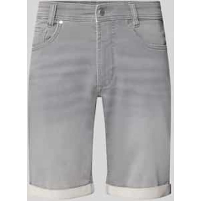 regular fit bermuda's in denimlook met steekzakken