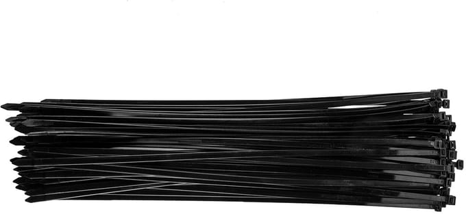 Topex - Kabelbinders - 7.6 x 500 mm - Zwart - 75 Stuks