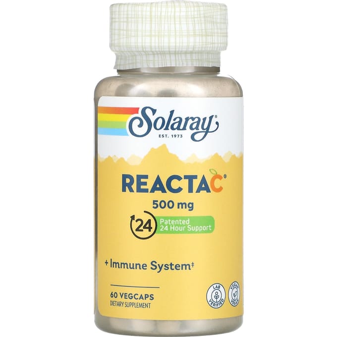 Reacta-C, 500Mg, 60 Veggie Capsules