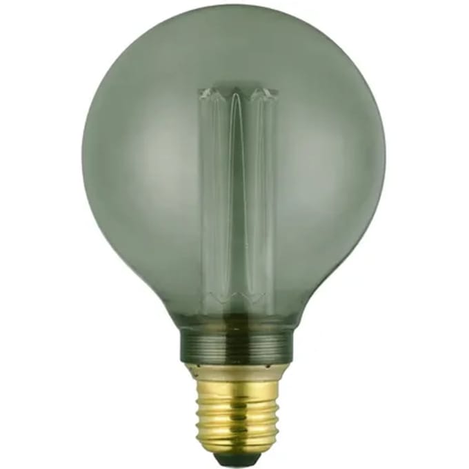 Eglo Ledfilamentlamp Globe G95 - Smoke - D9,5cm - Dimbaar - Warm Wit - E27 - 4,3w