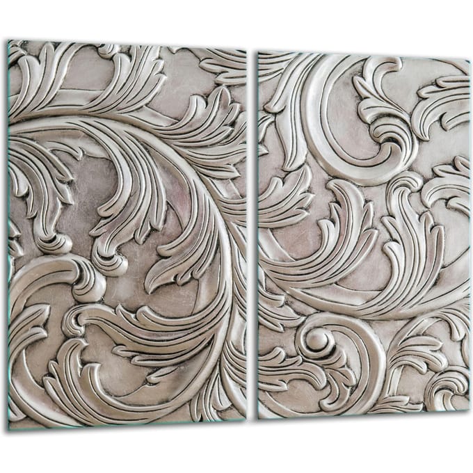 TMK ArtDeko - Snijplank - Glas - 30x52 cm - Kleurvol