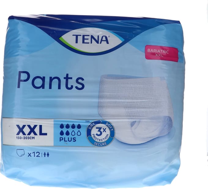 Voordeelverpakking 3 X TENA PANTS BARIATRIC PLUS - XXL 12st (792862)
