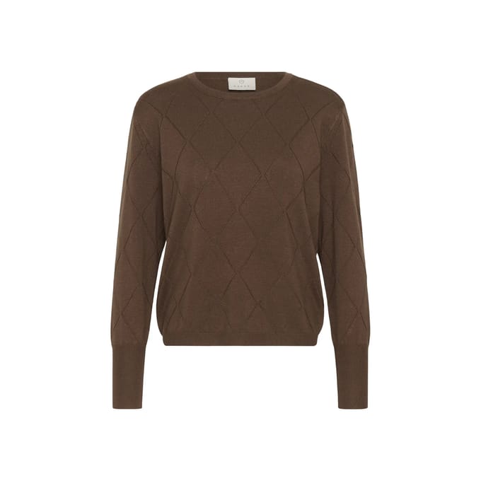 Damestrui met lange mouwen KAFFE Lizza Argyle