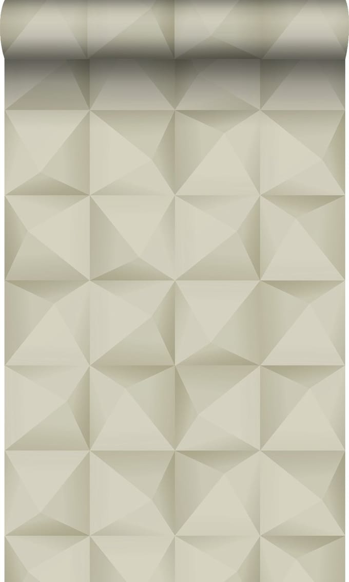 Origin Wallcoverings behang 3D-motief lichtbeige - 50 x 900 cm - 347959
