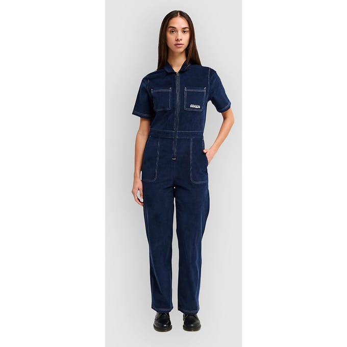 RVCA AF Shift Jumpsuit blauw