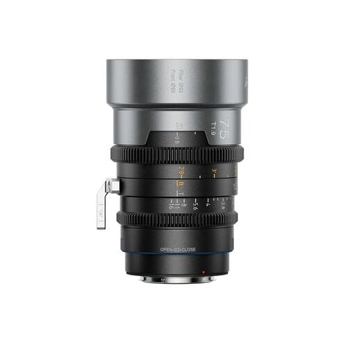 Sirui IronStar T1.9 1,5x anamorfe full-frame cine-objectief 75 mm  Blue Flare