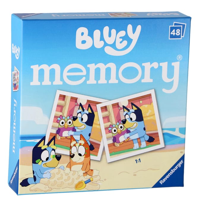 Ravensburger Bluey Serie - Mini Memory® Spel - 48 Kaarten - Voor 2 tot 6 Spelers