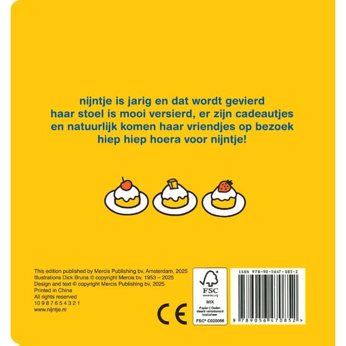 Nijntje Hoera voor Kartonboekjes