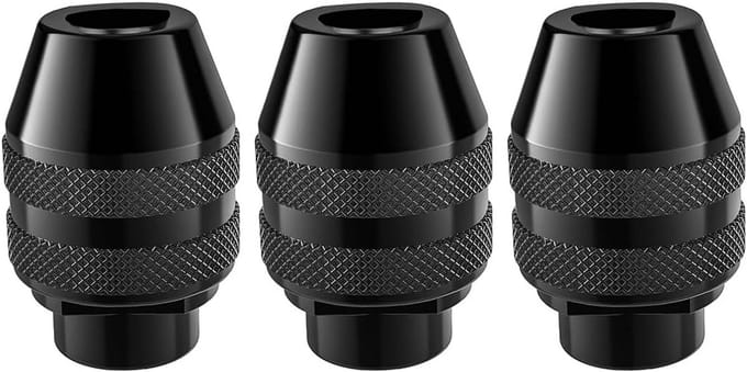 Snelspanboorhouder 0,3 - 3,2 mm voor multifunctioneel gereedschap - 3 stuks