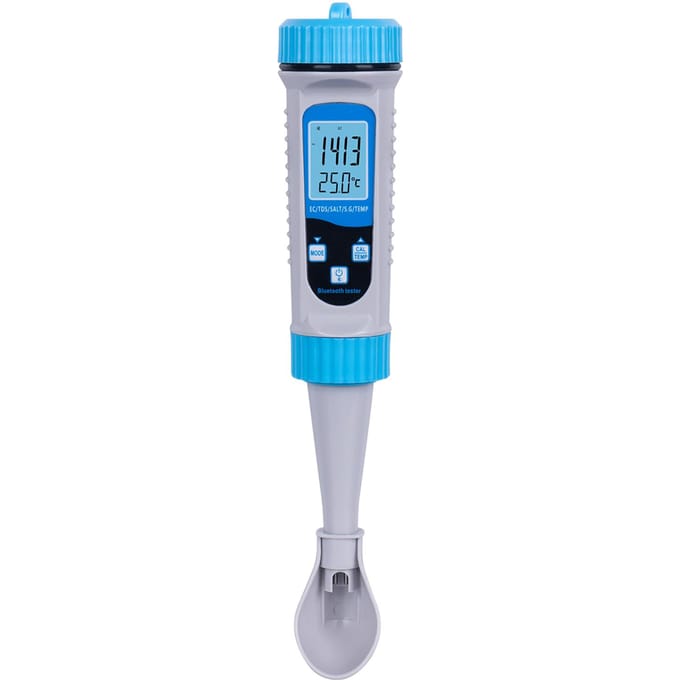 5 in 1 waterkwaliteitstester Zwembadwatertester ECTDSSALTS.GTemp Tester Watertestdetector