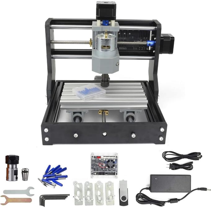 VH Supplies® Laser Graveermachine - Laser Cutter - Laser Machine - 240 x 220 mm
