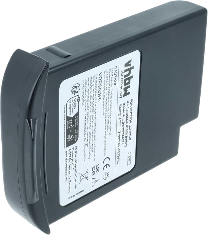 Reserve Batterij - Oplaadbare Accu - Ventilator Unit - Hoge Capaciteit - 7400 mAh - Zwart