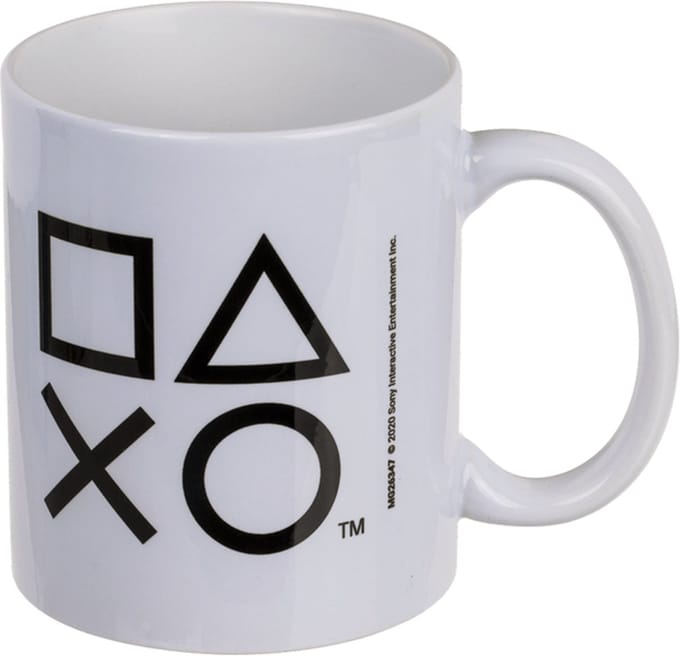 Playstation icons logo koffiemok