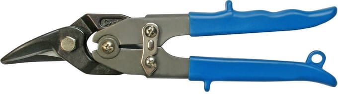 SW-Stahl 92710L Blikschaar met hendel, gehard, rechtssnijdend