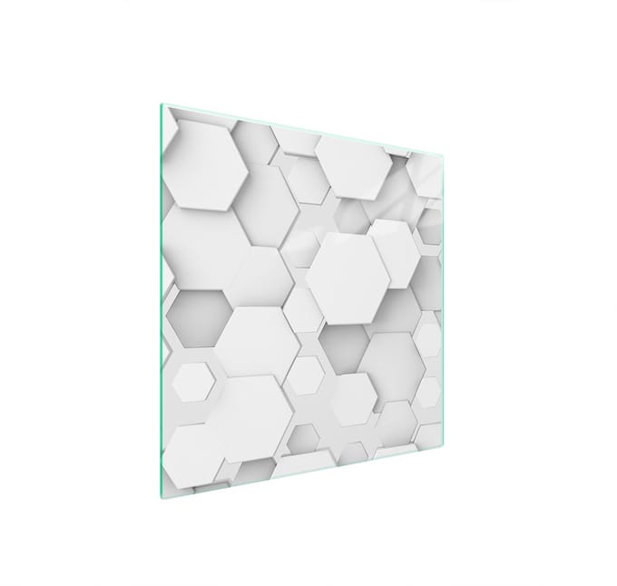 TMK ArtDeko Serie - Snijplank - Glas - 50x52 cm - Veelkleurig