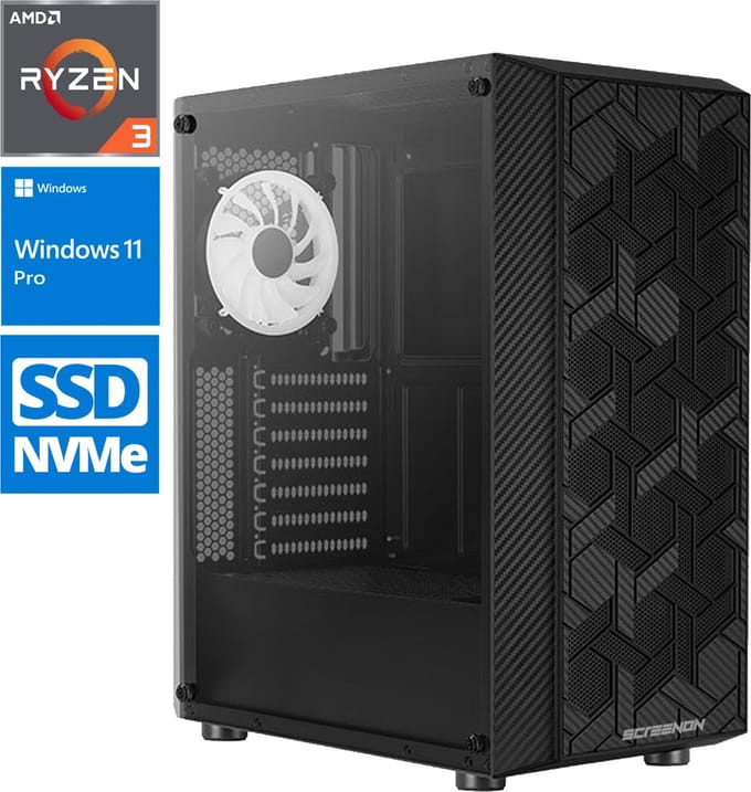 ScreenON - Works - Ryzen 3 - 1TB SSD - Radeon RX Vega 8 - Home PC.V10133 + WiFi & Bluetooth