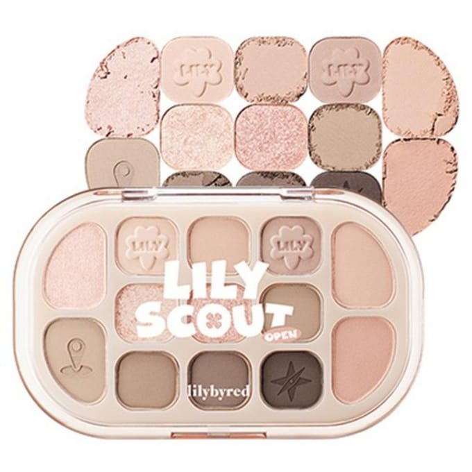 lilybyred Palette Dewy Fit 7 couleurs 05 Almond Milk