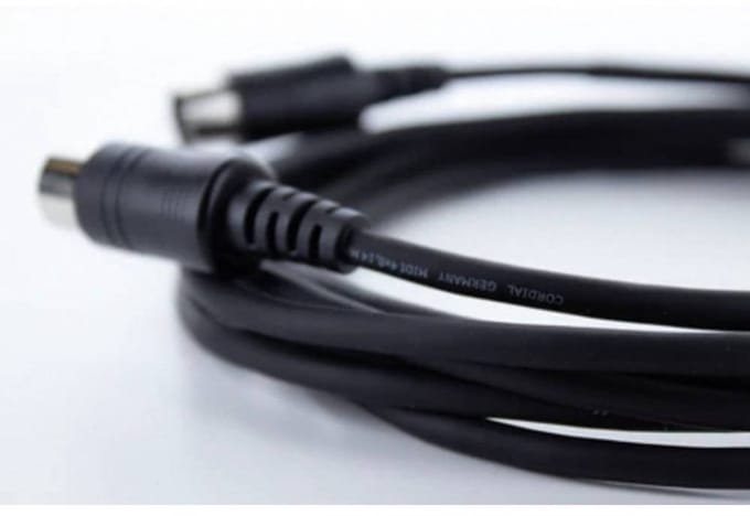 Cordial ED 1 AA MIDI-kabel 1 m - MIDI kabel